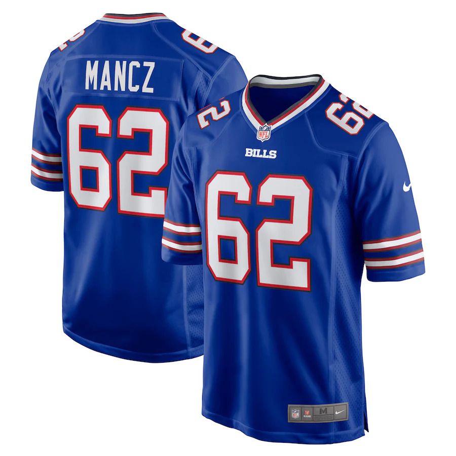 Men Buffalo Bills #62 Greg Mancz Nike Royal Game NFL Jersey->buffalo bills->NFL Jersey